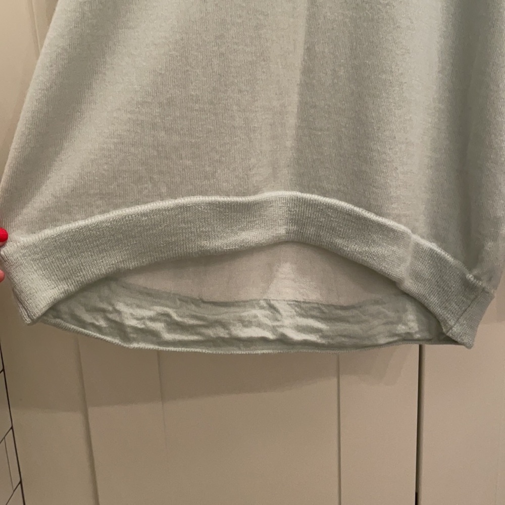 J.Crew Mint colored sweater - Picture 6 of 8